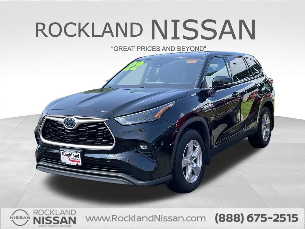 2022 Toyota Highlander Hybrid LE