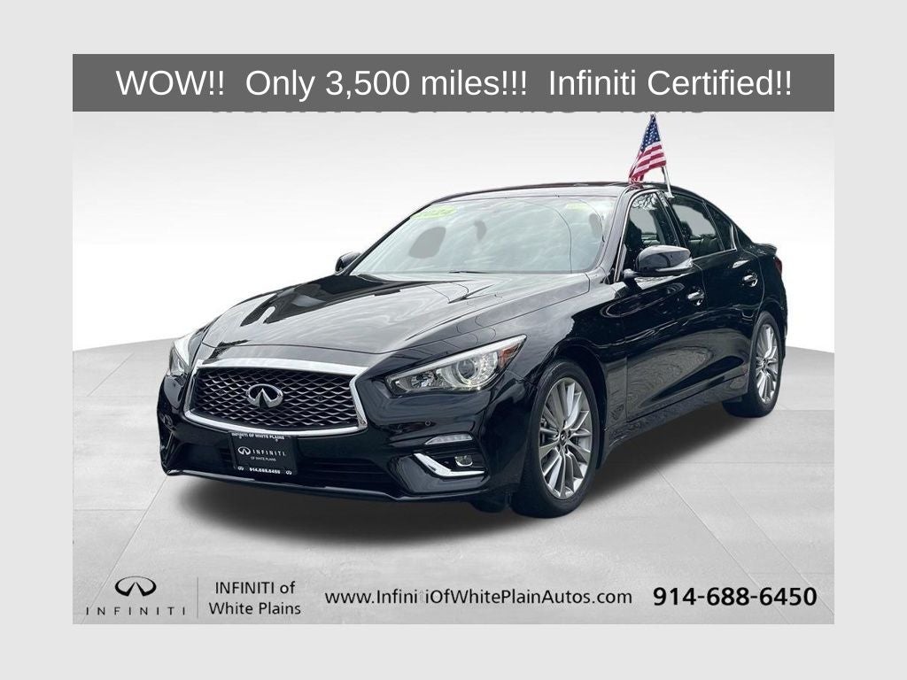 2024 INFINITI Q50 LUXE AWD