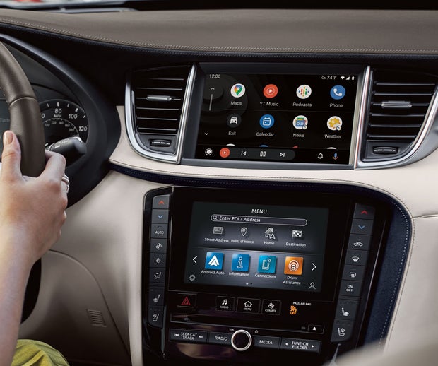 2024 INFINITI QX50 Key Features - Android Auto™ | INFINITI of White Plains in White Plains NY