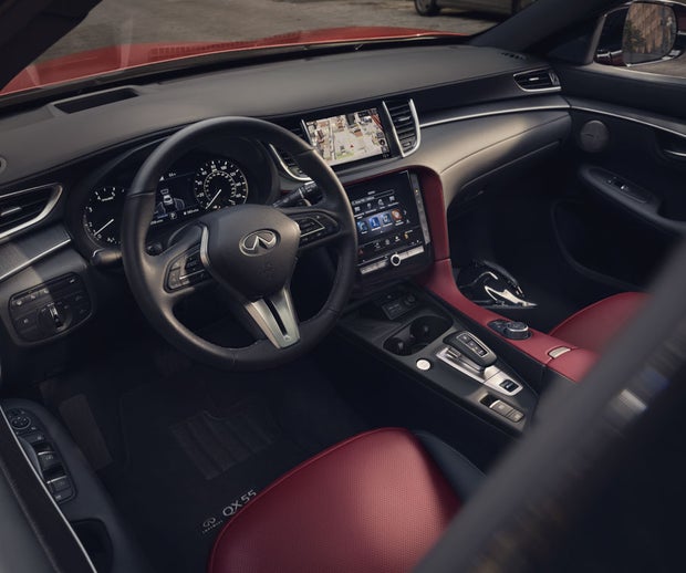 2024 INFINITI QX55 Key Features - AUTO COUTURE | INFINITI of White Plains in White Plains NY