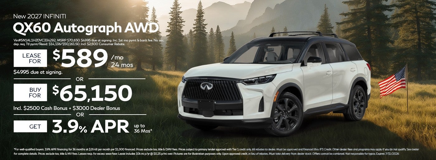 QX60 Autograph Banner