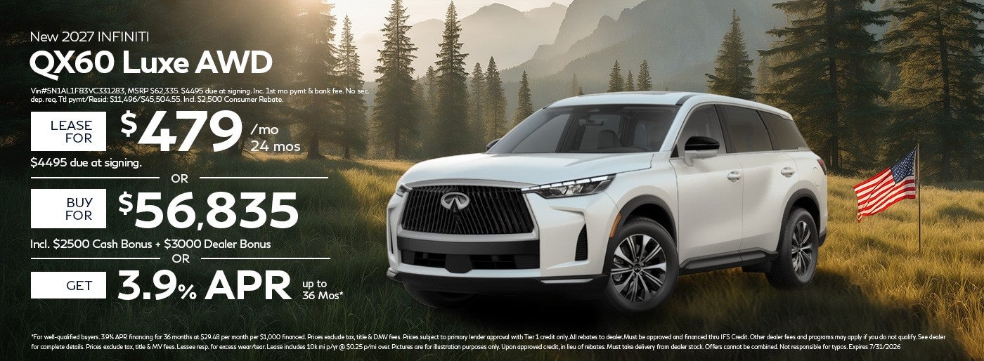 QX60 Luxe Banner