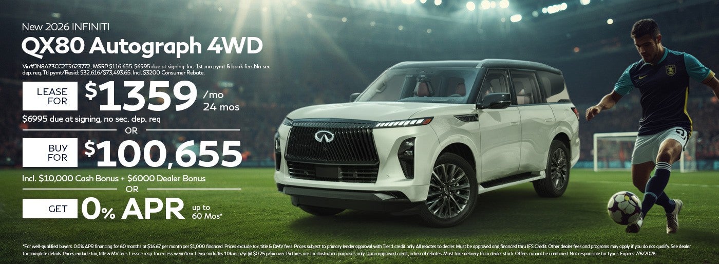 QX80 Autograph